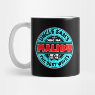 Surfing Malibu California Mug